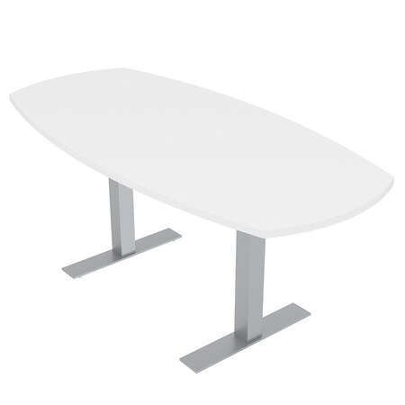 Skutchi Designs 33.5 in W, 69.5 in L, 29 in H, Engineered Wood Top, White HAR-ABOT-34X70-T-XD09